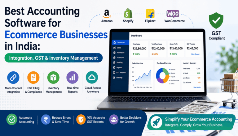 Best Accounting Software for Ecommerce Businesses in India