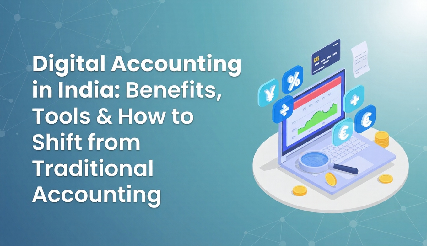 Digital Accounting in India: Benefits, Tools & How to Shift from Traditional Accounting