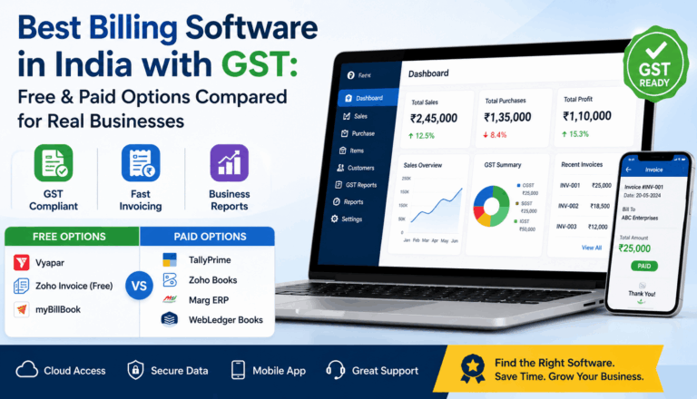 GST Billing Software Comparison Guide