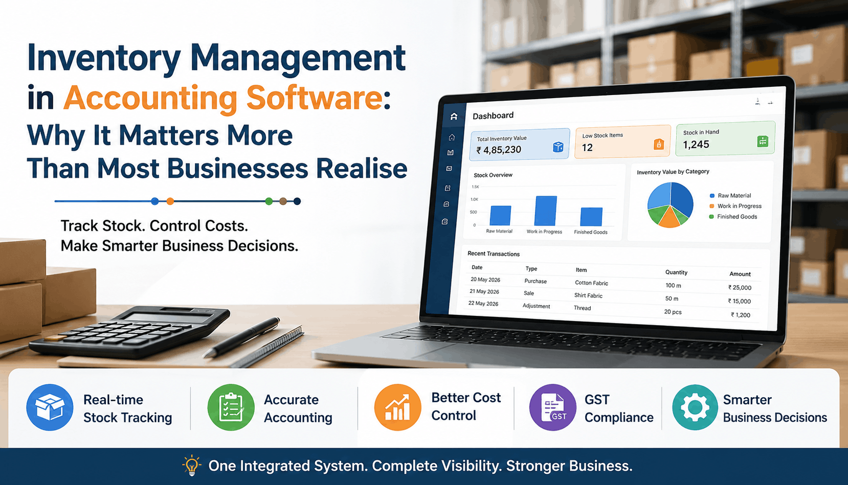 Inventory Management in Accounting Software: Why It Matters More Than Most Businesses Realise