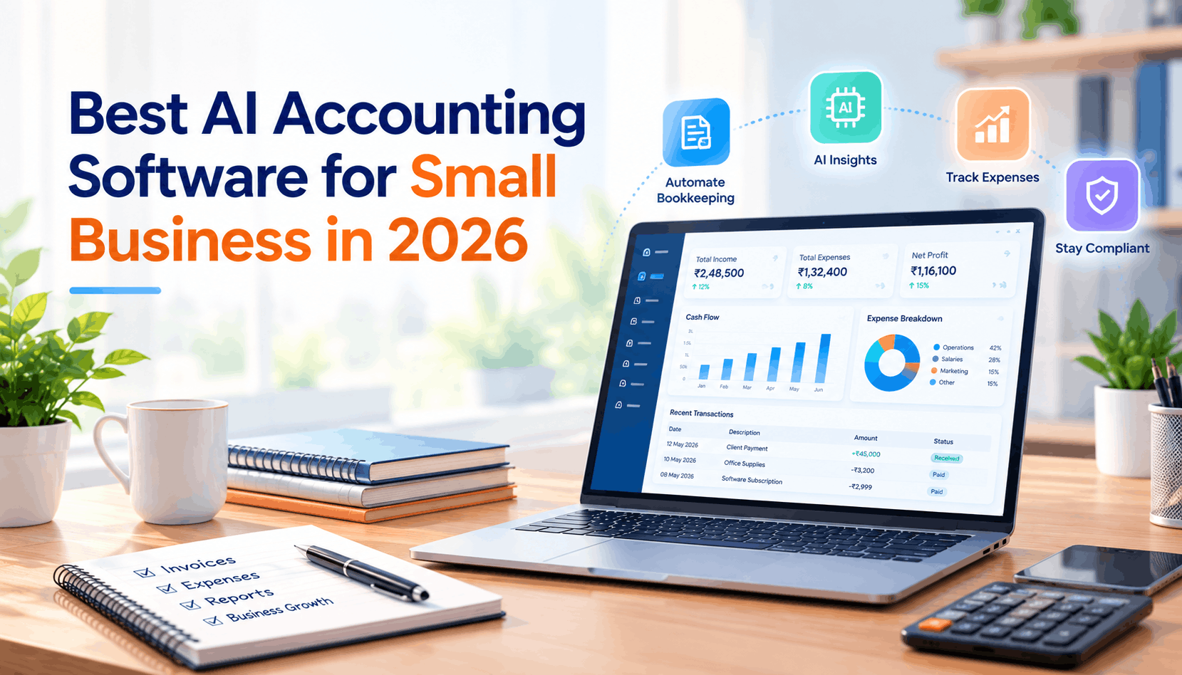 Best AI Accounting Software for Small Business in 2026