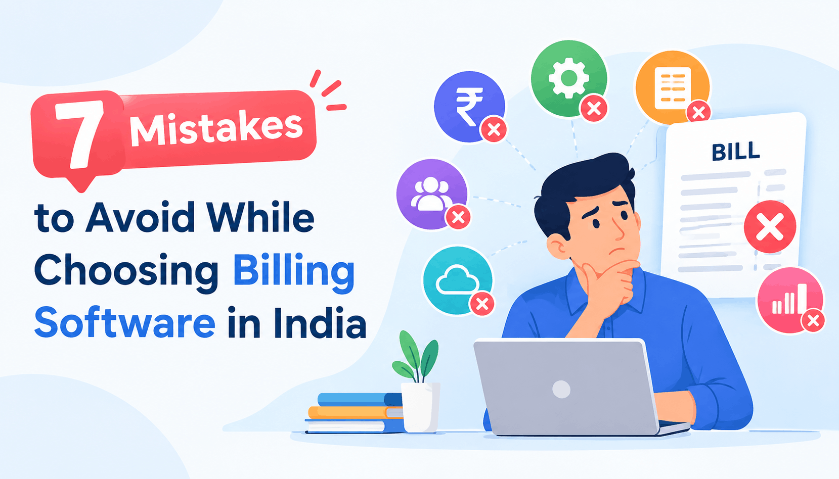 7 Mistakes to Avoid While Choosing Billing Software in India