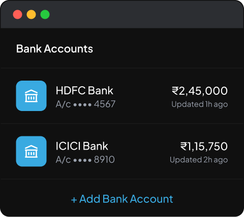 Bank Accounts
