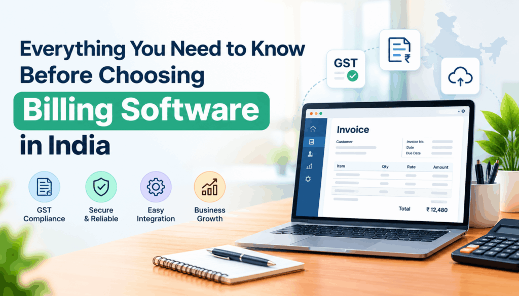 Everything You Need to Know Before Choosing Billing Software in India