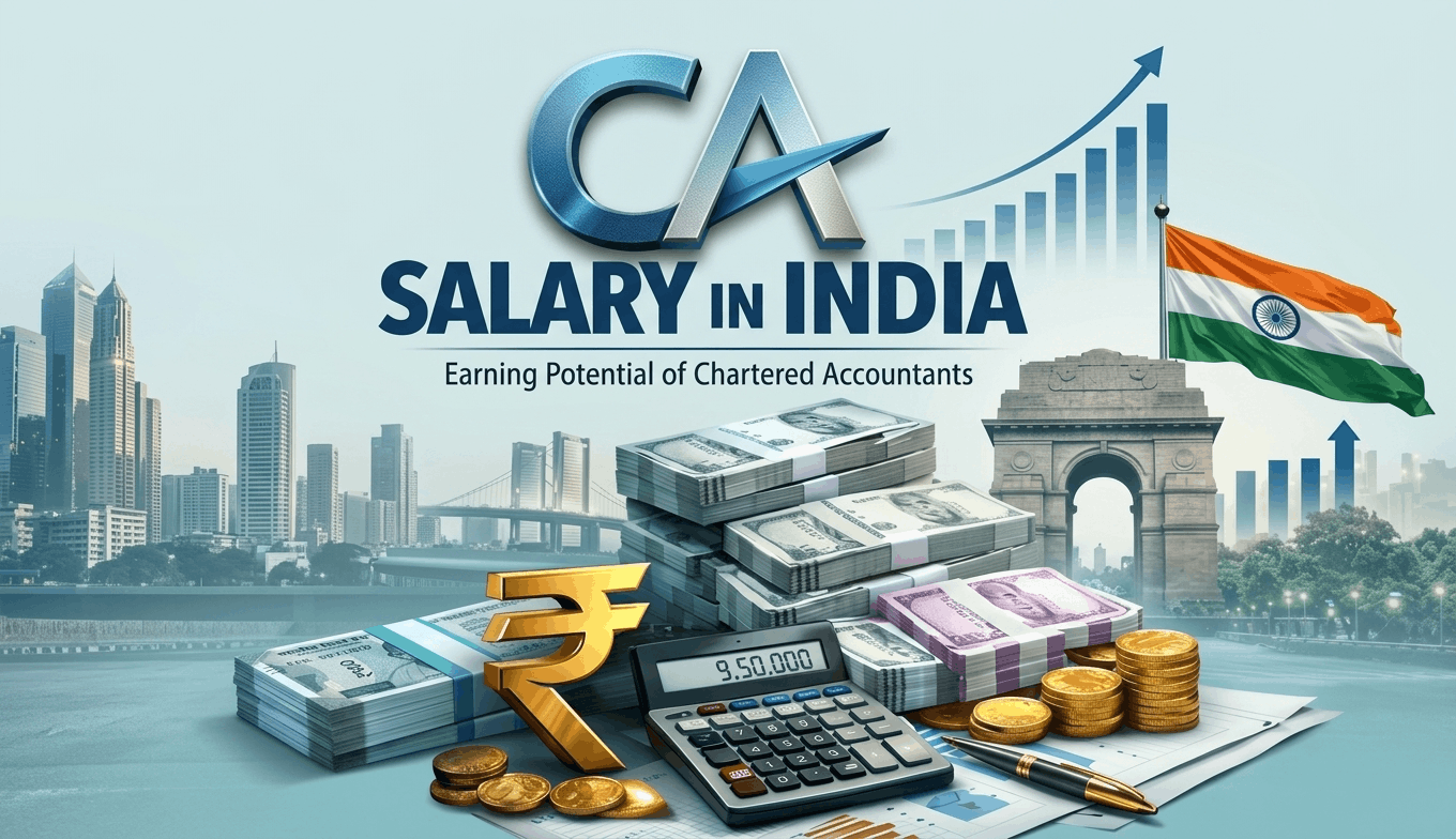 CA Salary in India 2026: Fresher to Experienced Chartered Accountant Pay Breakdown