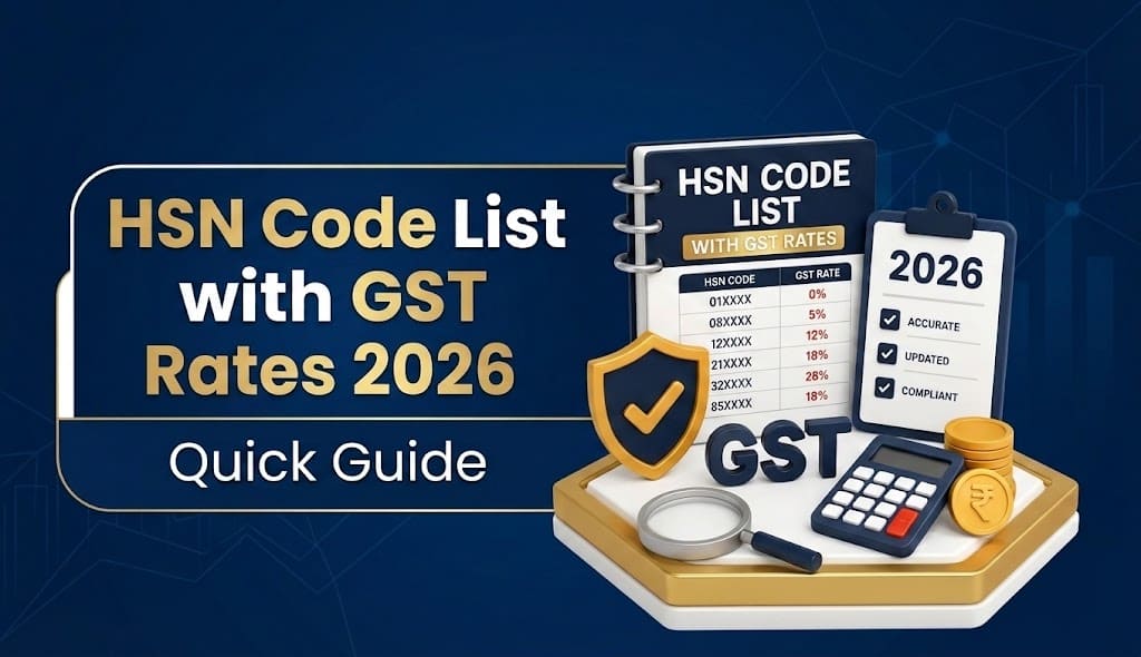HSN Code List 2026: Complete Guide by Product Category