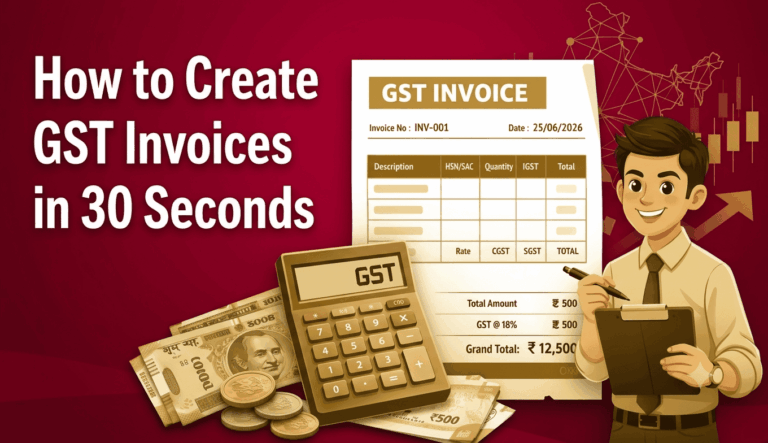 How to Create GST Invoices